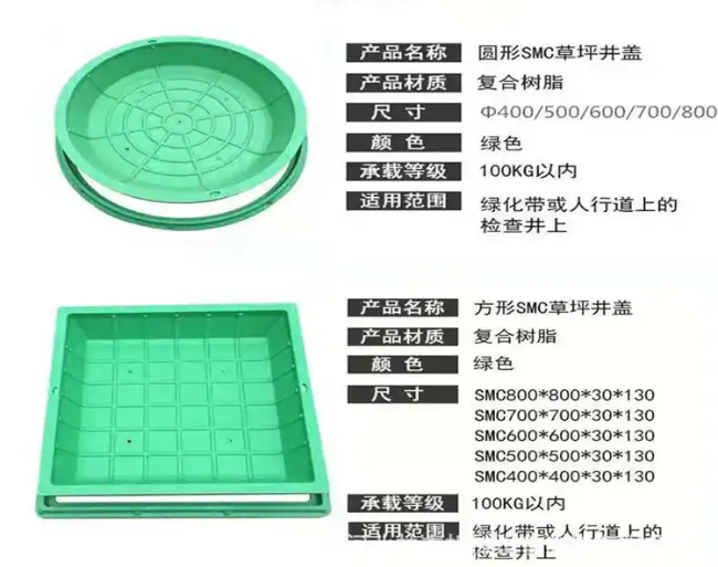 丰县树脂复合种植井盖展示